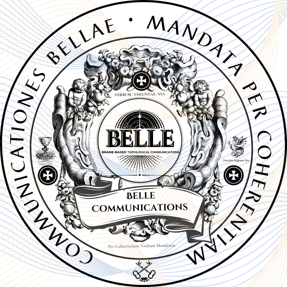 Belle Brane-Based Topological Communications, A Specialized Subsidiary of El Elyon Power (EEP) ∆ Sole Communication Provider of the Holy Royal Imperial Sangreal Sovereignty of the Theocratic Dominion of Kalum Parish, Eheieh